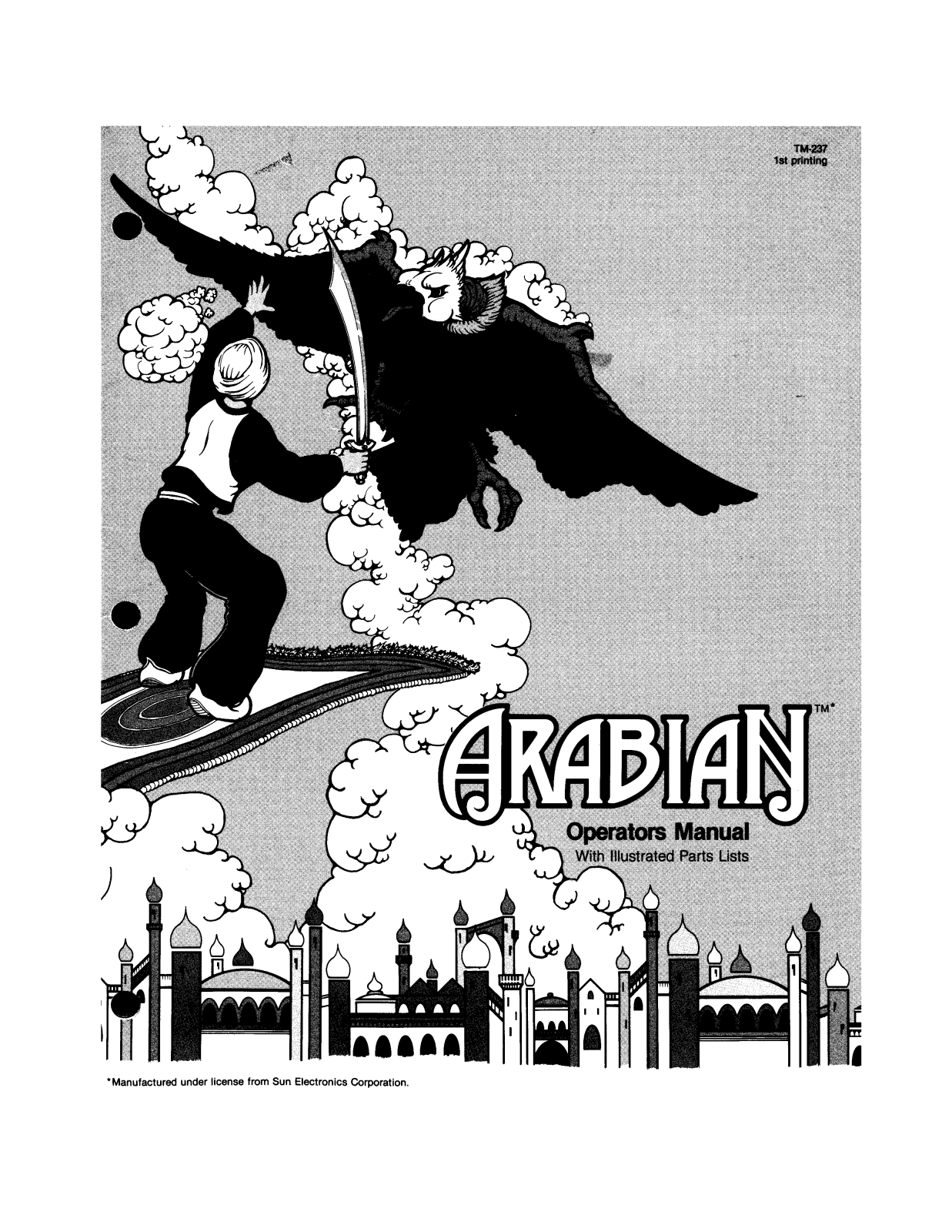 Atari Arabian User Guide