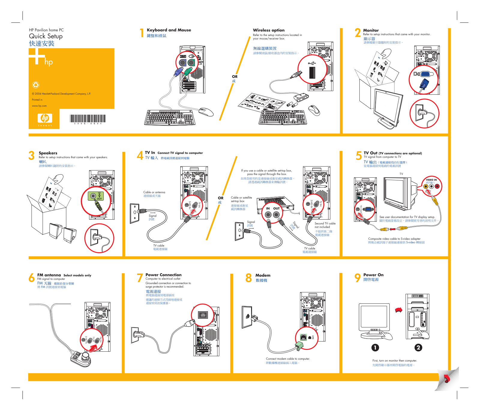 Hp PAVILION U600, PAVILION A600 User Manual