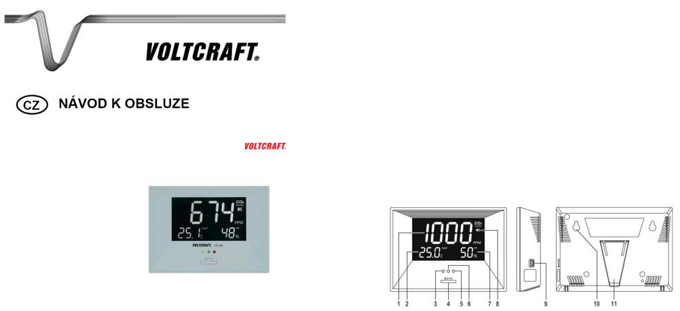 VOLTCRAFT CO-60 User guide