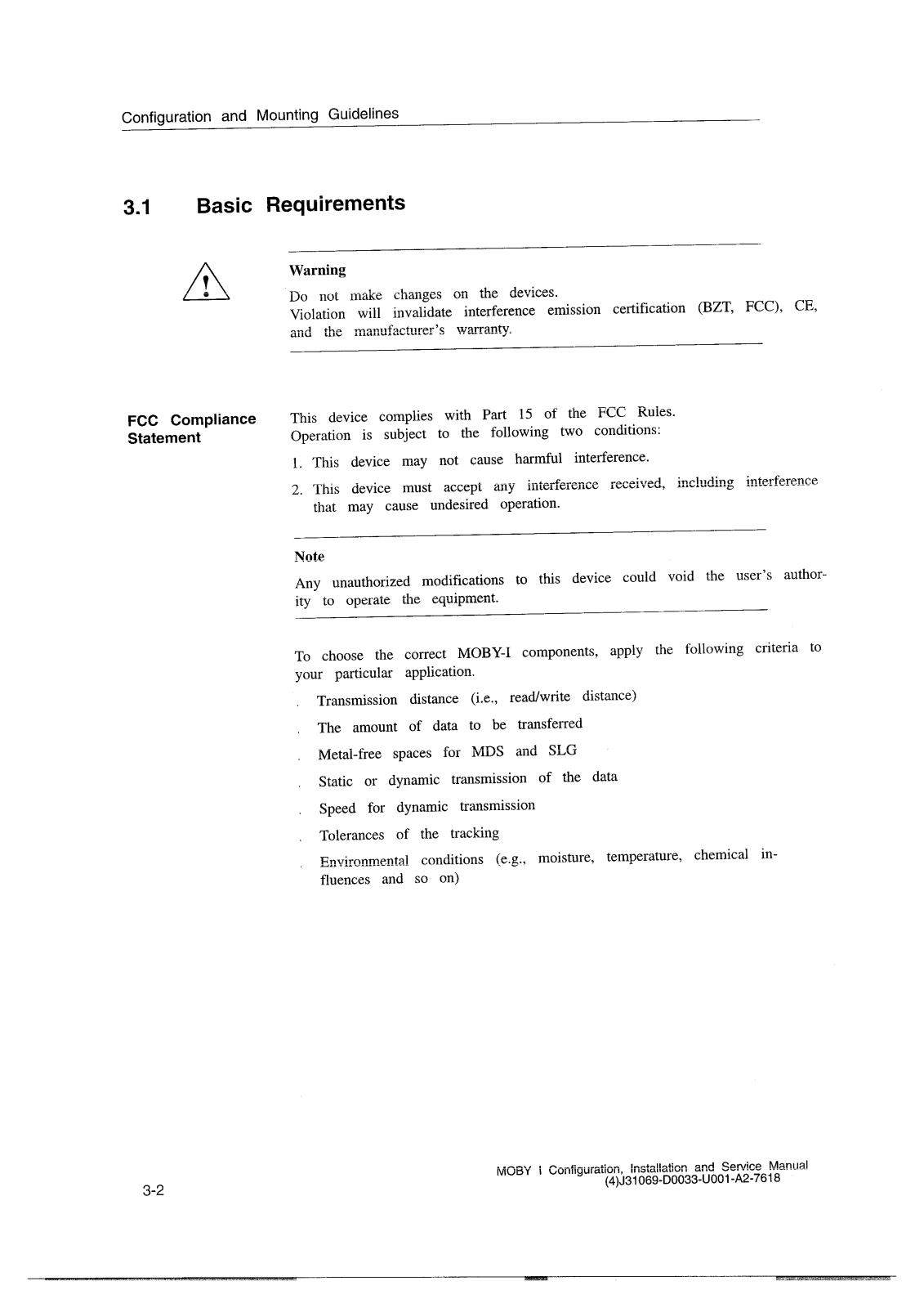 Siemens MOBYI SLG41, MOBYI SLG40, MOBYI SLG42 User Manual