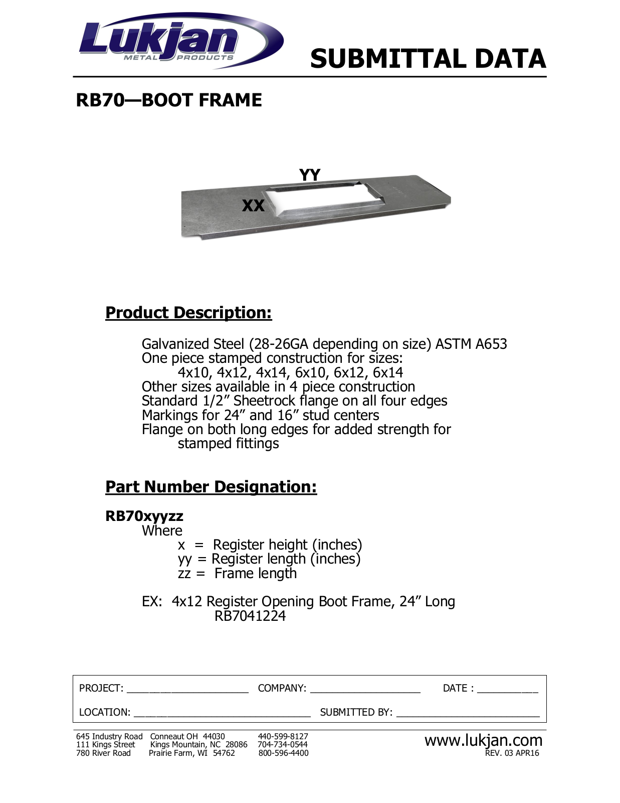 Lukjan RB70 User Manual - ManualMachine.com