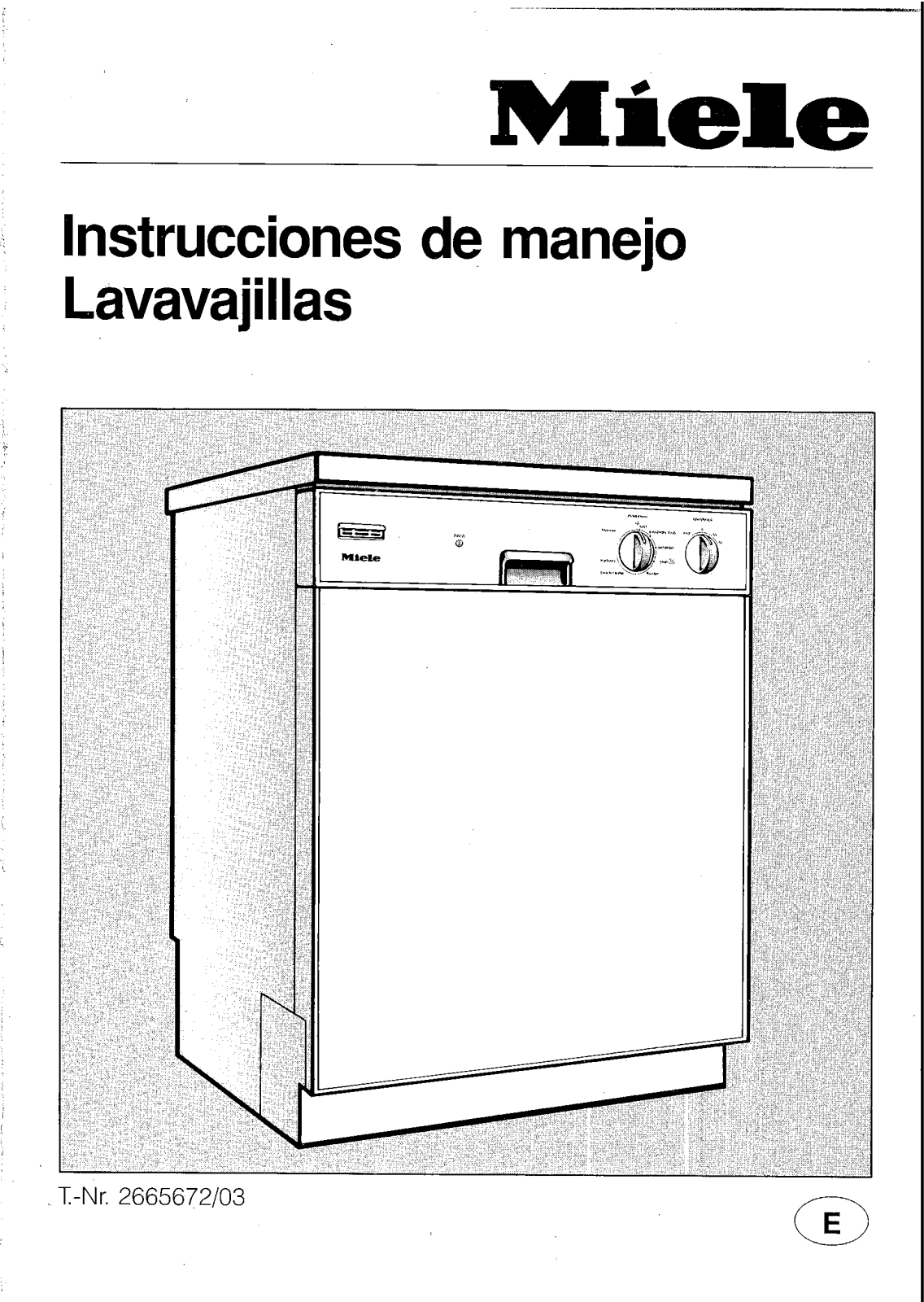 Miele G580 User manual