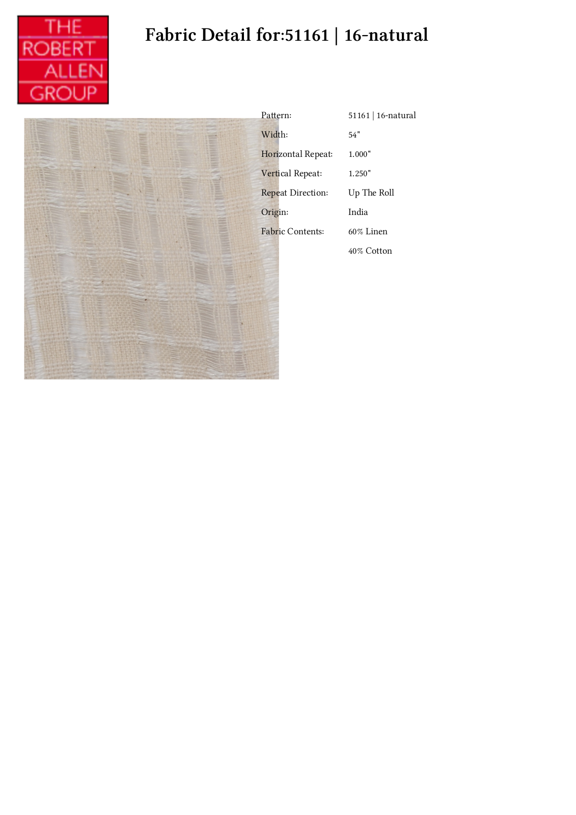 Duralee CRAL4272 Specifications - ManualMachine.com