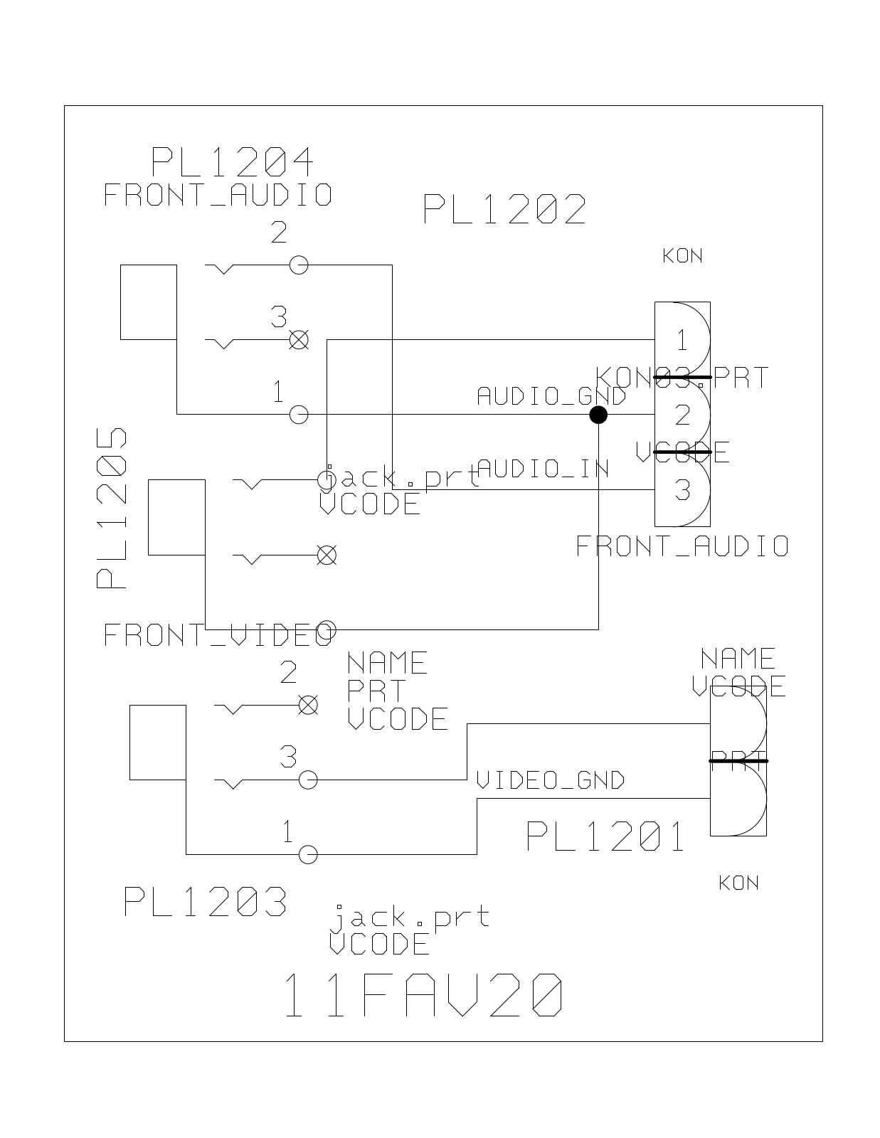 Vestel 11FAV19A4 schematic