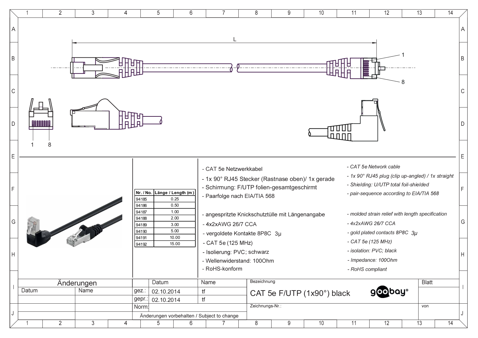 GOOBAY 94185, 94186, 94187, 94188, 94189 Datasheet - ManualMachine.com