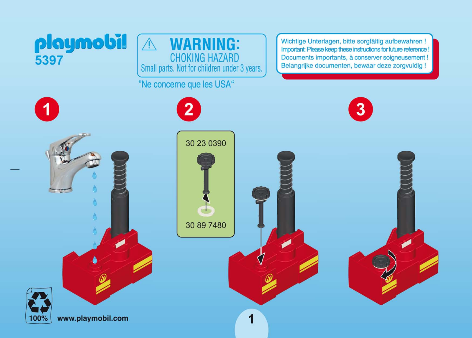 Playmobil 5397 Instructions