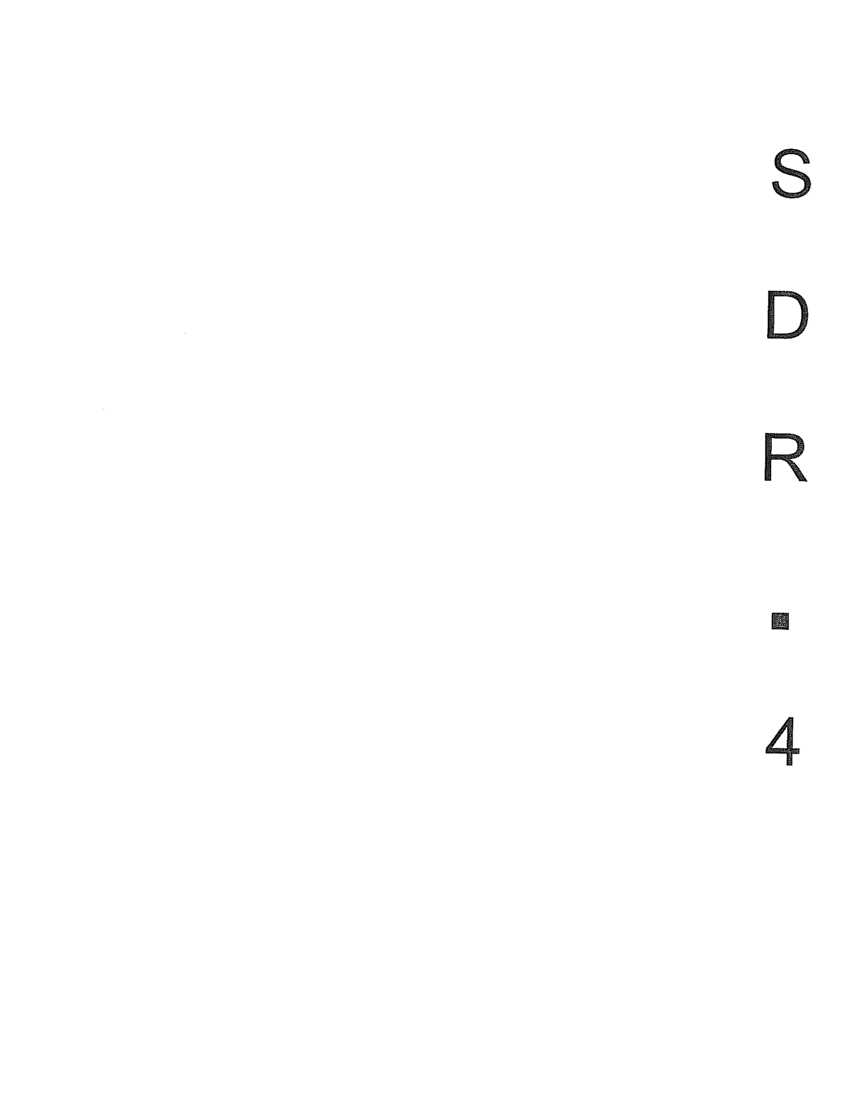 Middleby SDR-4 Installation Manual