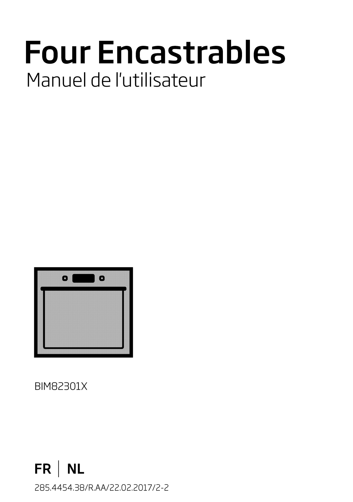 Beko BIM82301X User manual