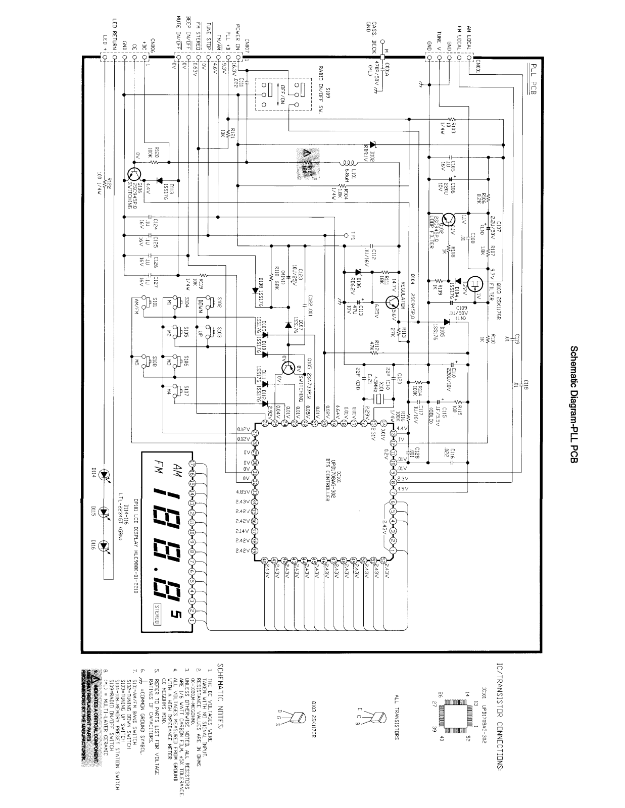 BOSE awcs2010 Schematic