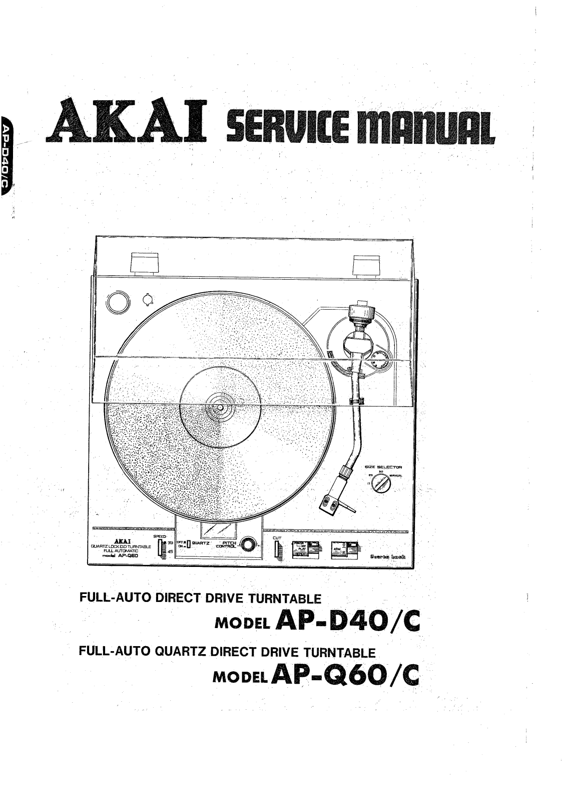 Akai AP-D40C, AP-D60C Schematic