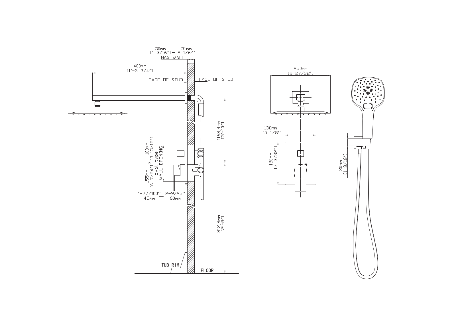 CASAINC CSNC3061 Dimensions - ManualMachine.com