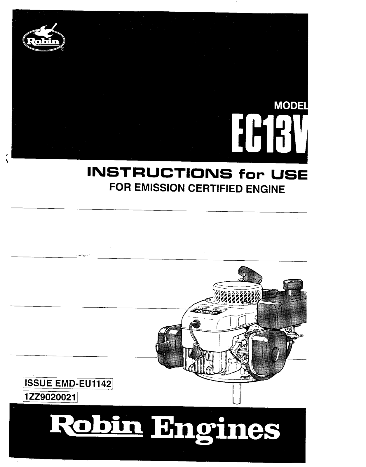 Subaru EC13V user guide