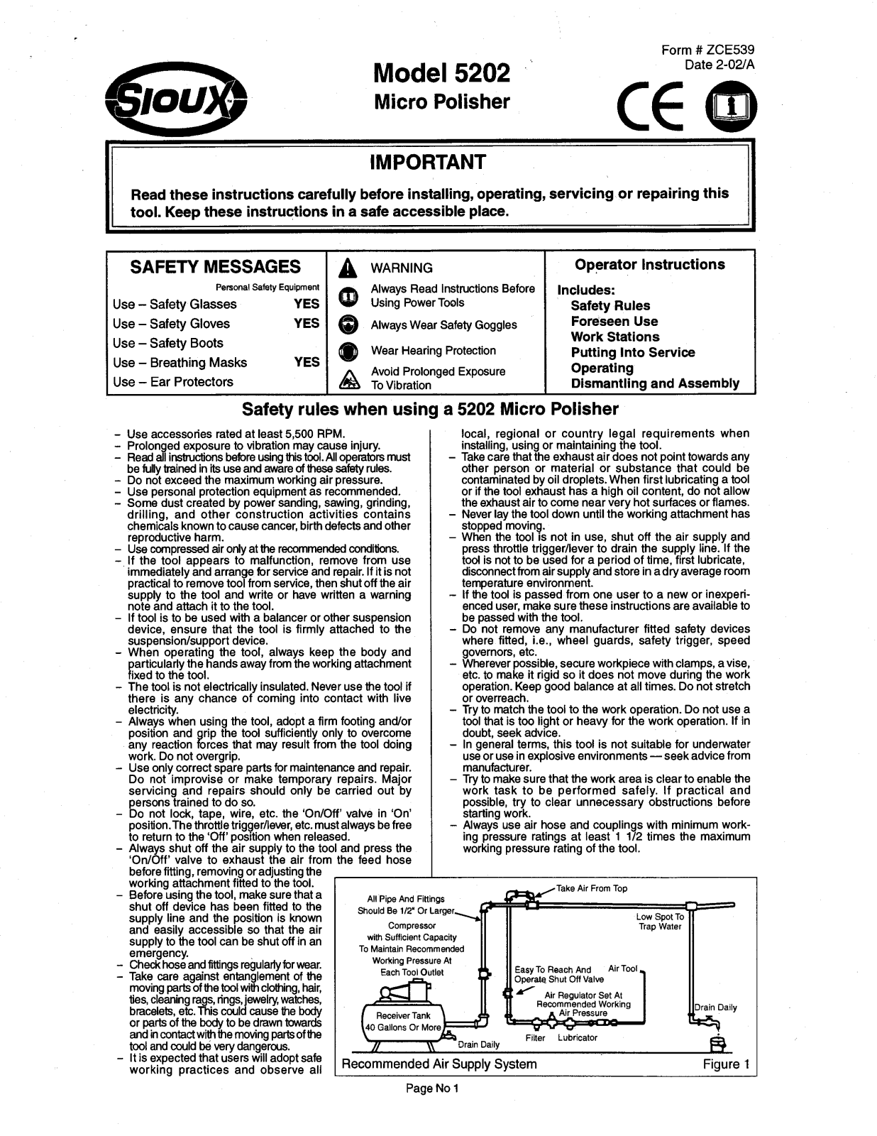Sioux Tools 5202 User Manual - ManualMachine.com