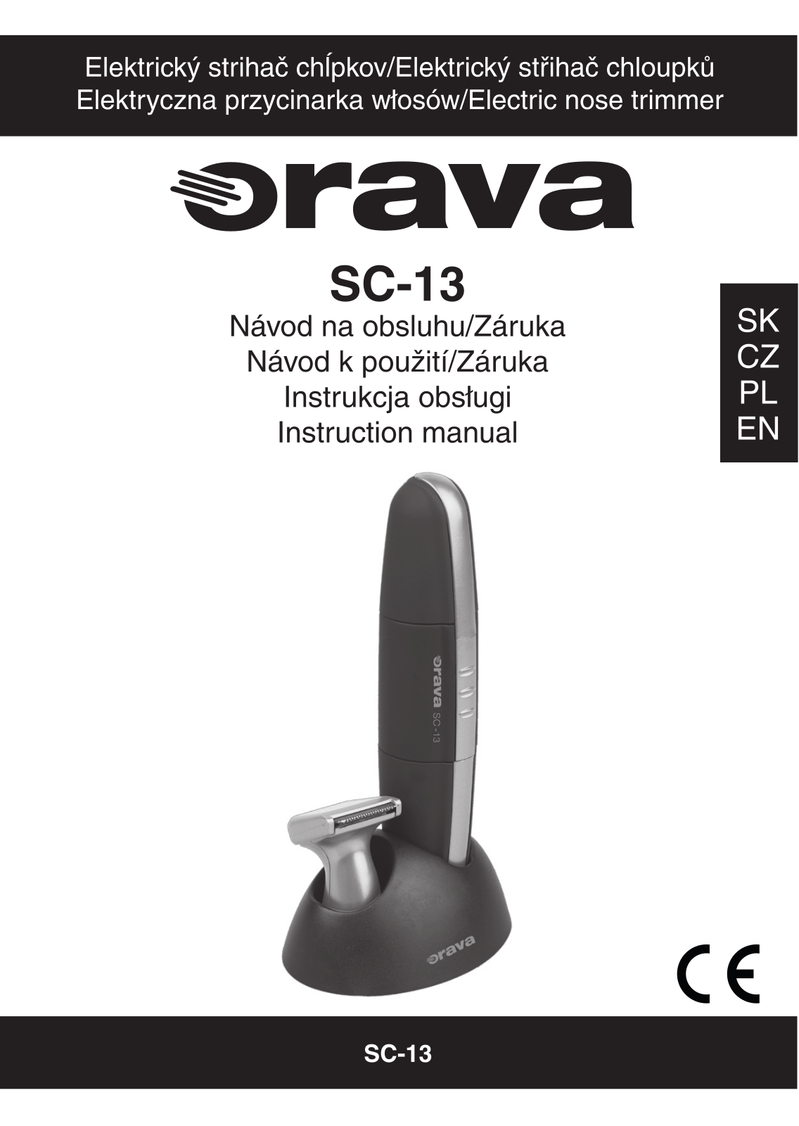 Orava SC-13 User Manual