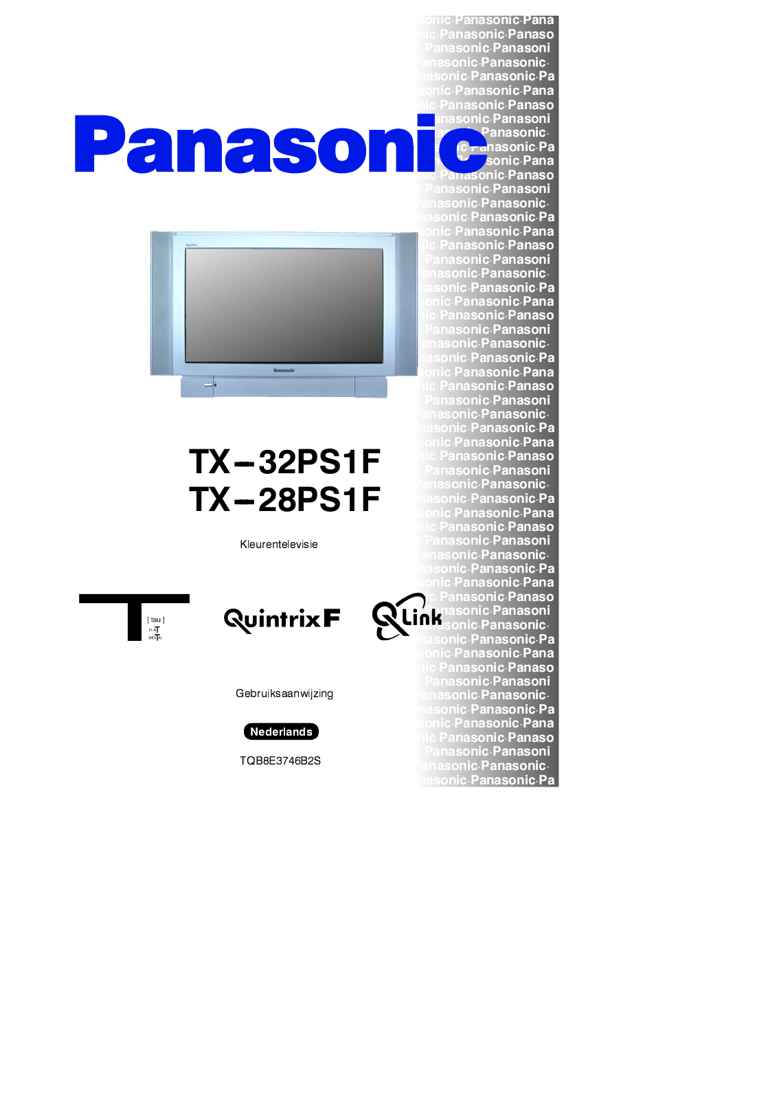 PANASONIC TX-32PS1F, TX-28PS1F User Manual