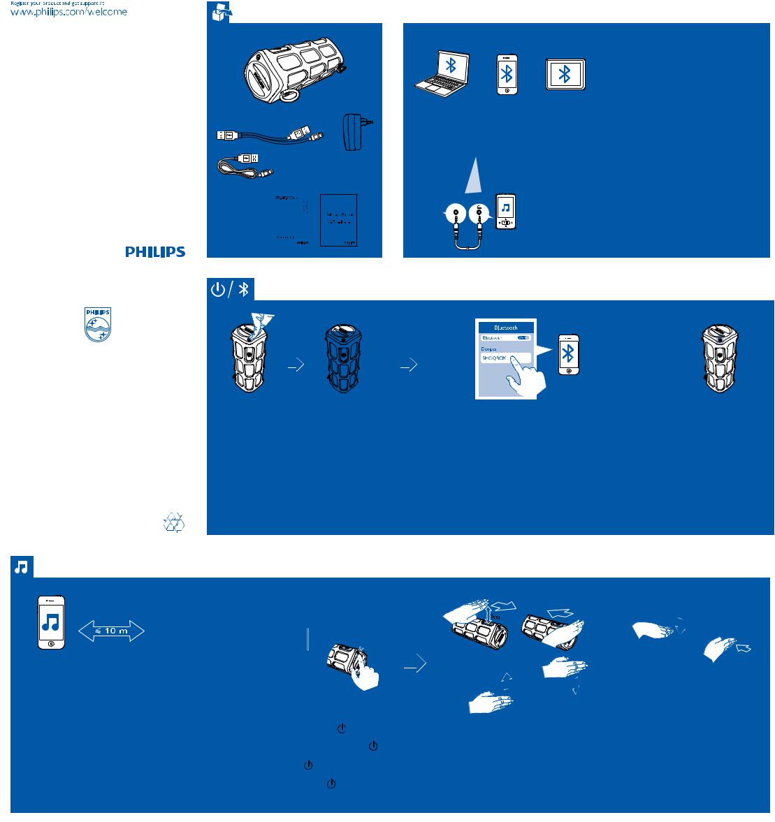 PHILIPS SB722012, SB7210-12, SB720012 User Manual