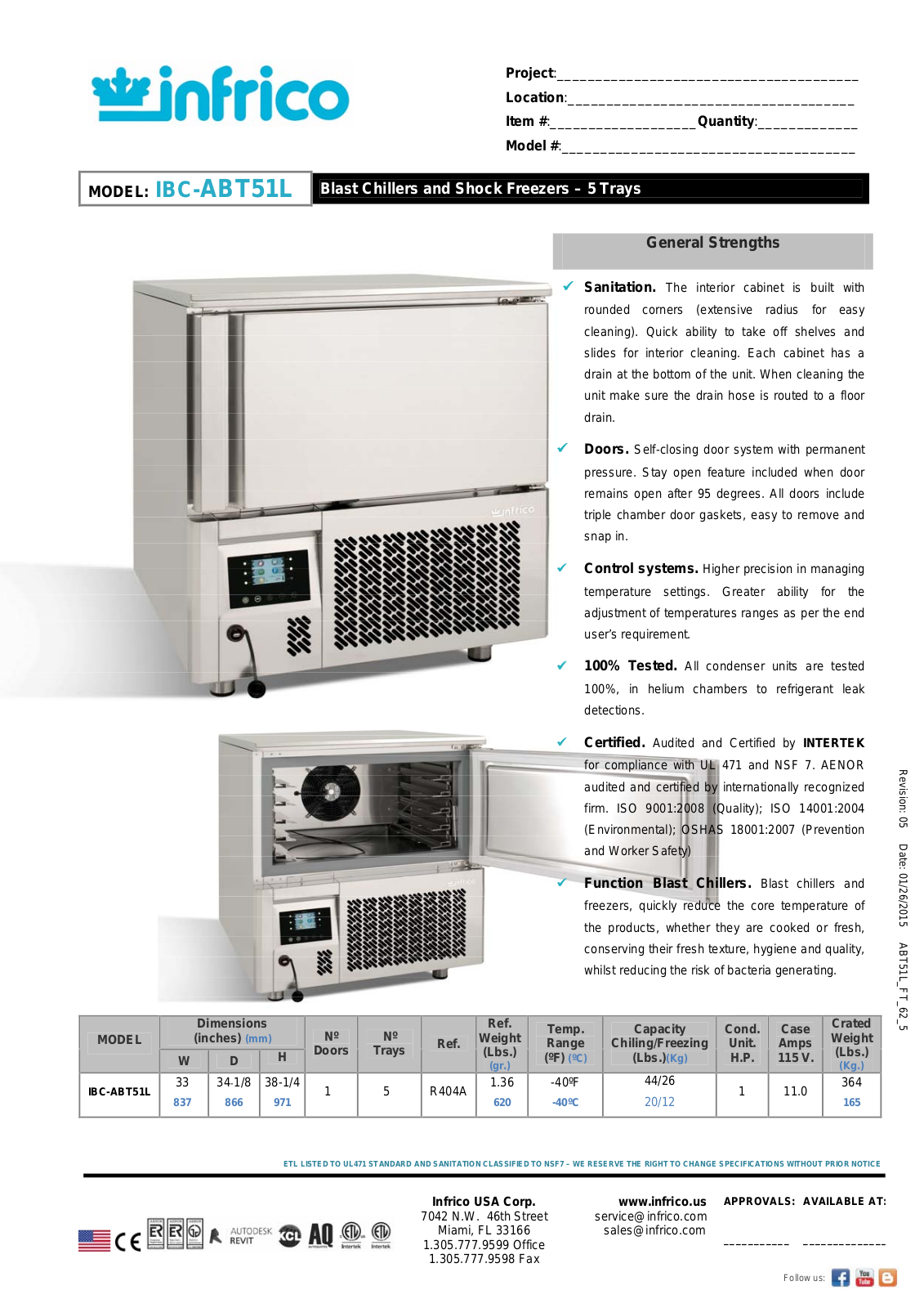 Infrico IBC-ABT51L User Manual