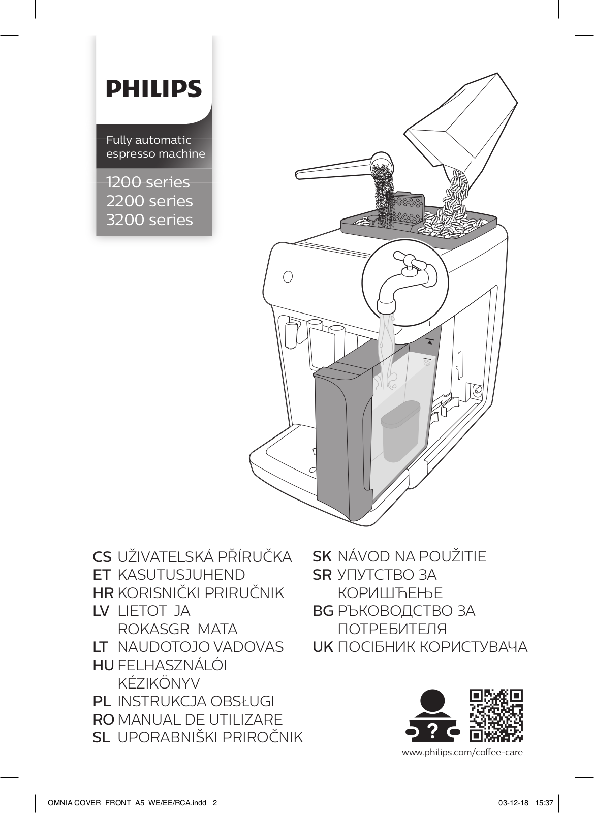 Philips EP2224, EP2230 User Manual