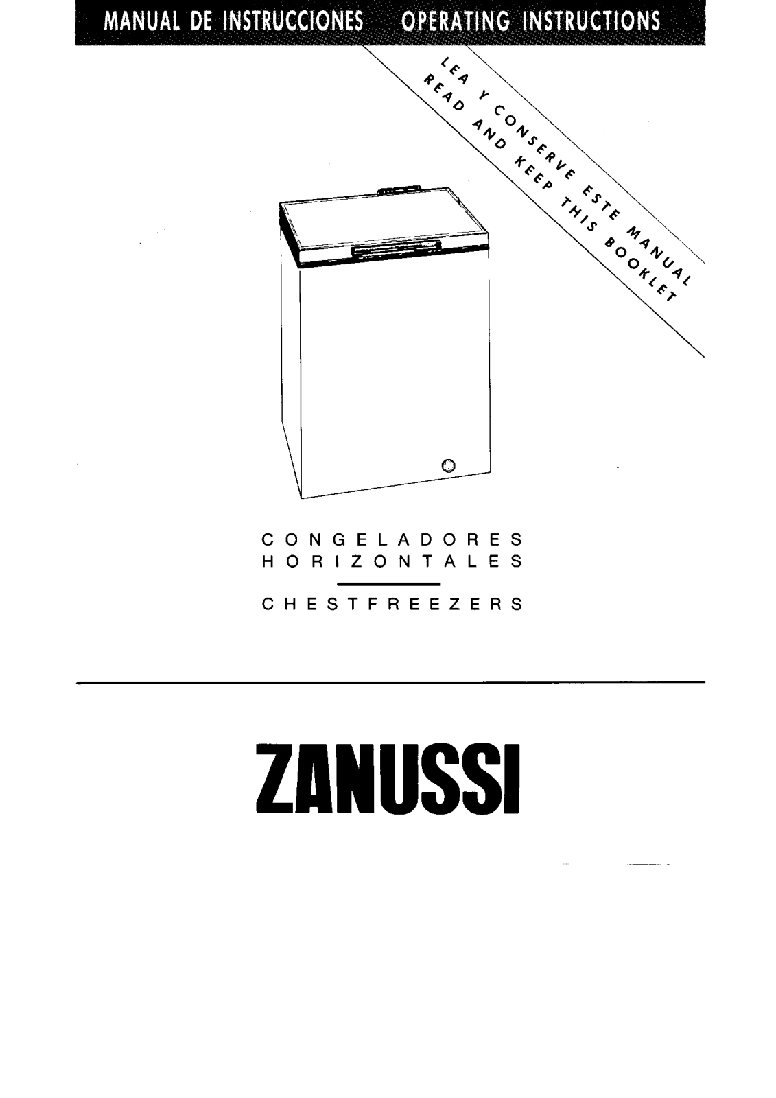 Zanussi ZCF290ML, ZCF270L, ZCF230L, ZCF180, ZCF330L USER MANUAL