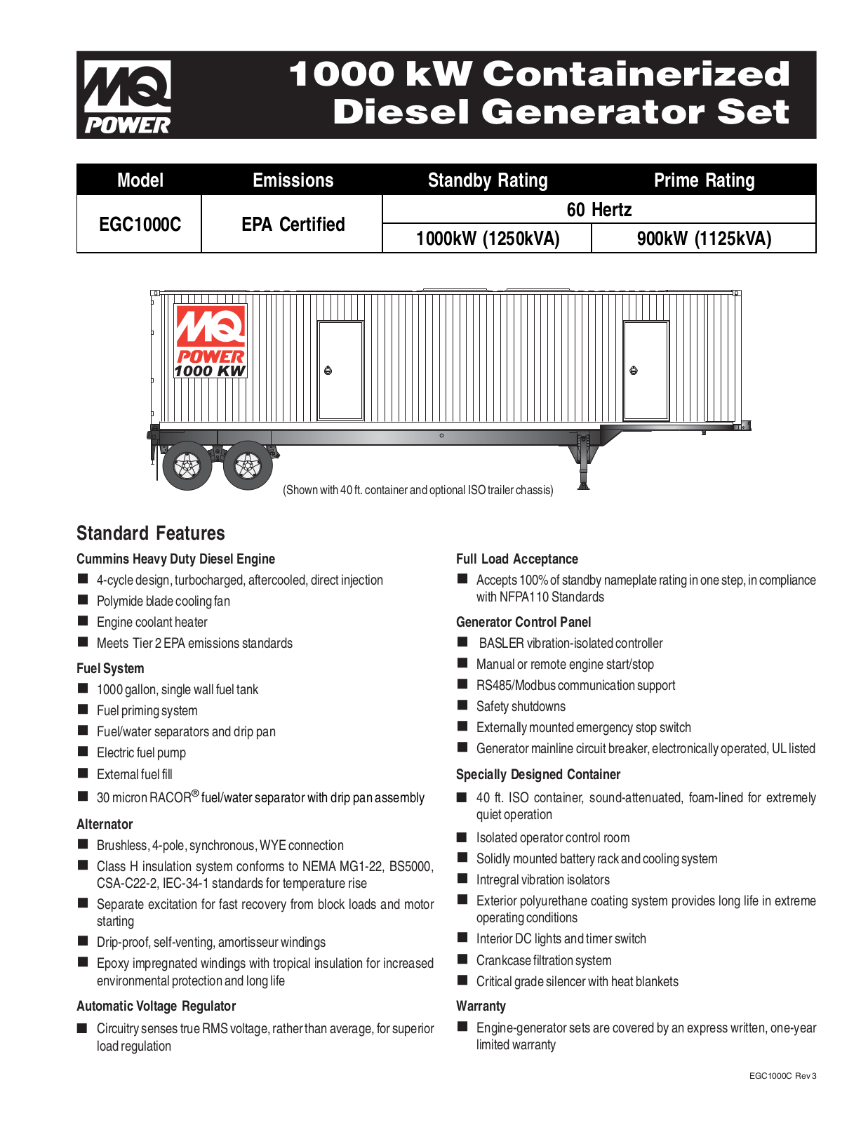 Multiquip EGC1000C User Manual