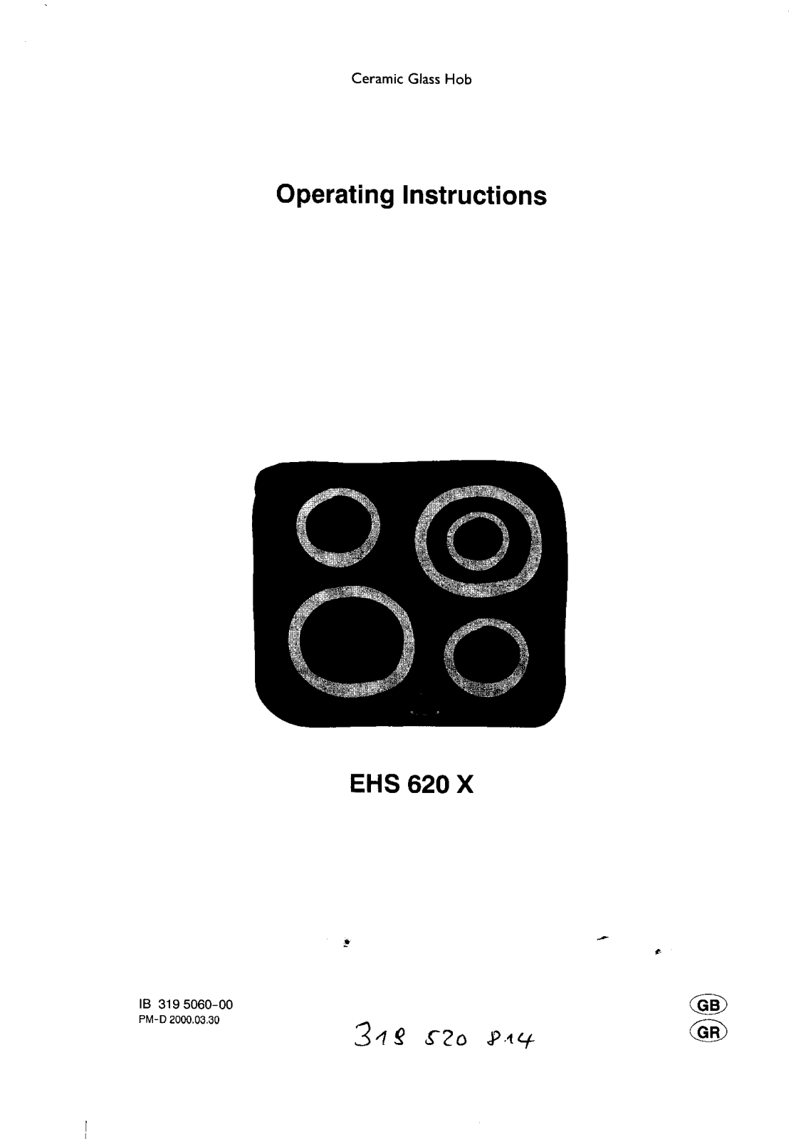 AEG EHS620X User Manual