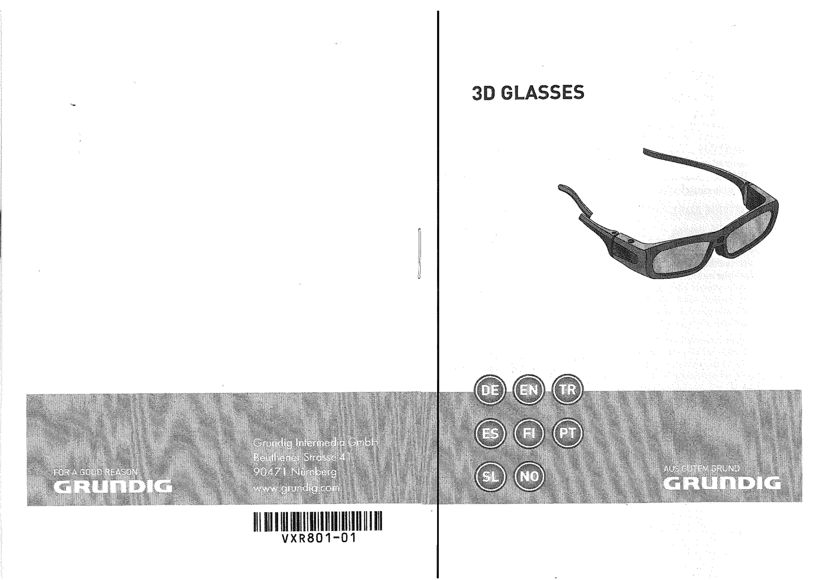 Grundig 3D Glasses User Guide