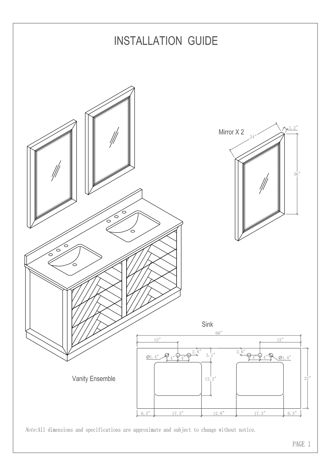 Loon Peak LGLY6201 Installation Guide - ManualMachine.com