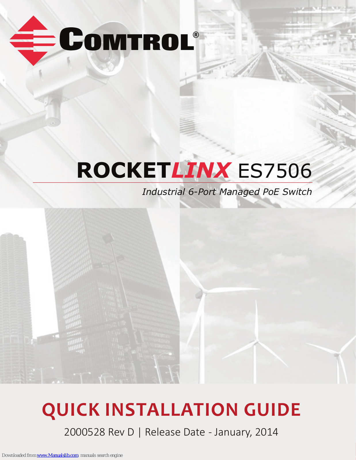 Comtrol ROCKET LINX ES7506 Quick Installation Manual - ManualMachine.com