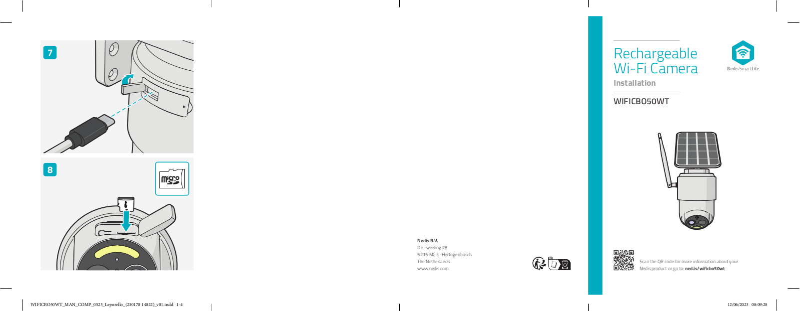 Nedis WIFICBO50WT User guide - ManualMachine.com
