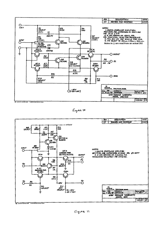 dbx 202 Schematic