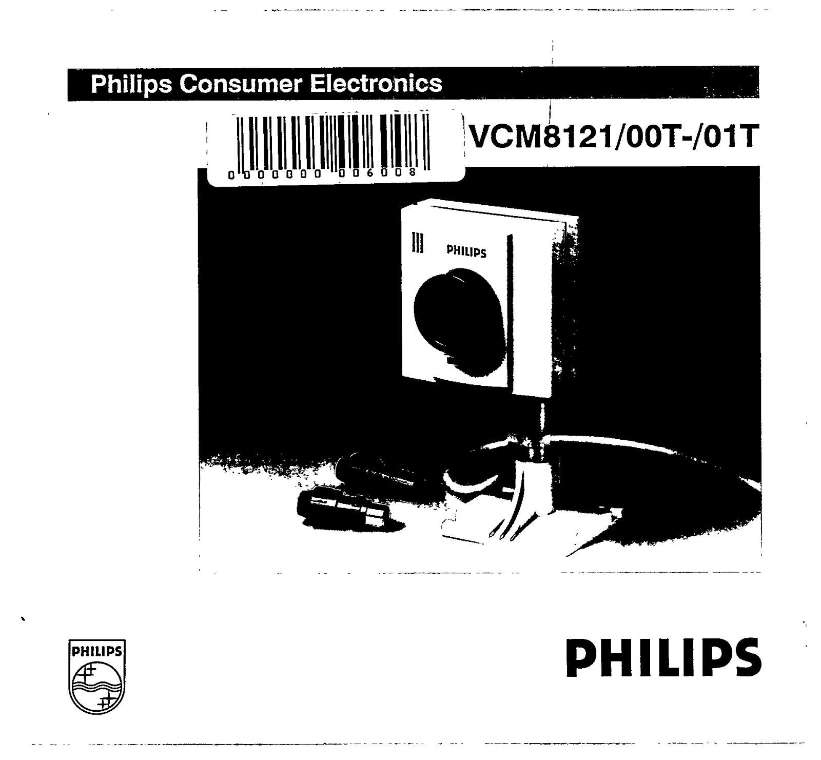 Philips VCM8121/00T, VCM8121/01T User Manual