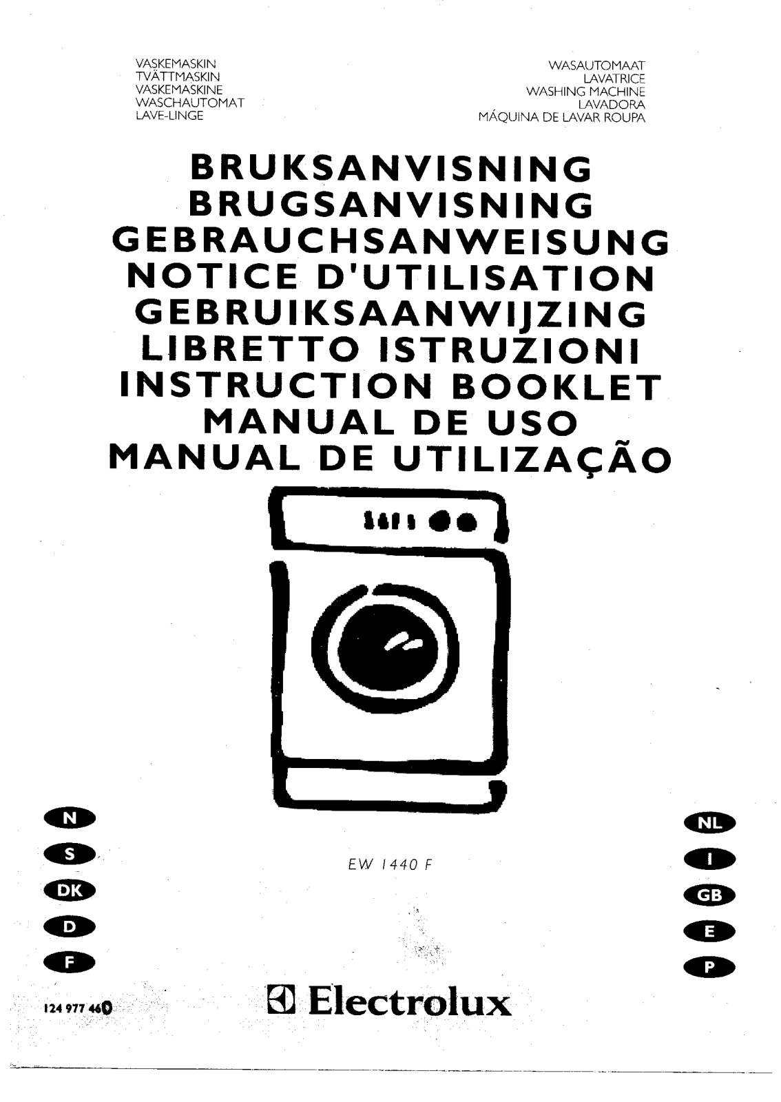 AEG EW1440F User Manual