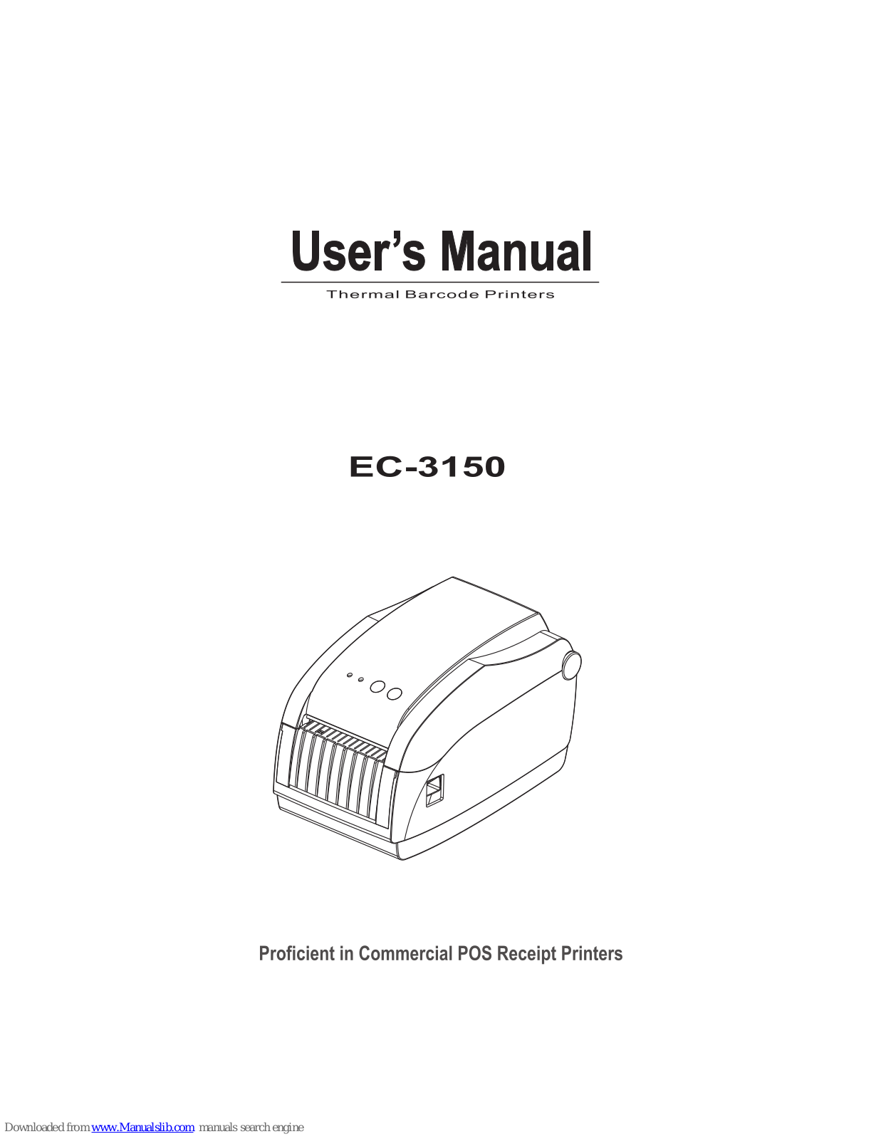 EC Line EC-3150D User Manual - ManualMachine.com