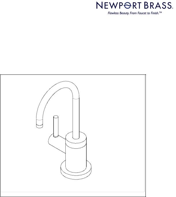 Newport Brass 106H, 107H, 108H, 1030-5613, 2470-5613 Installation Manual