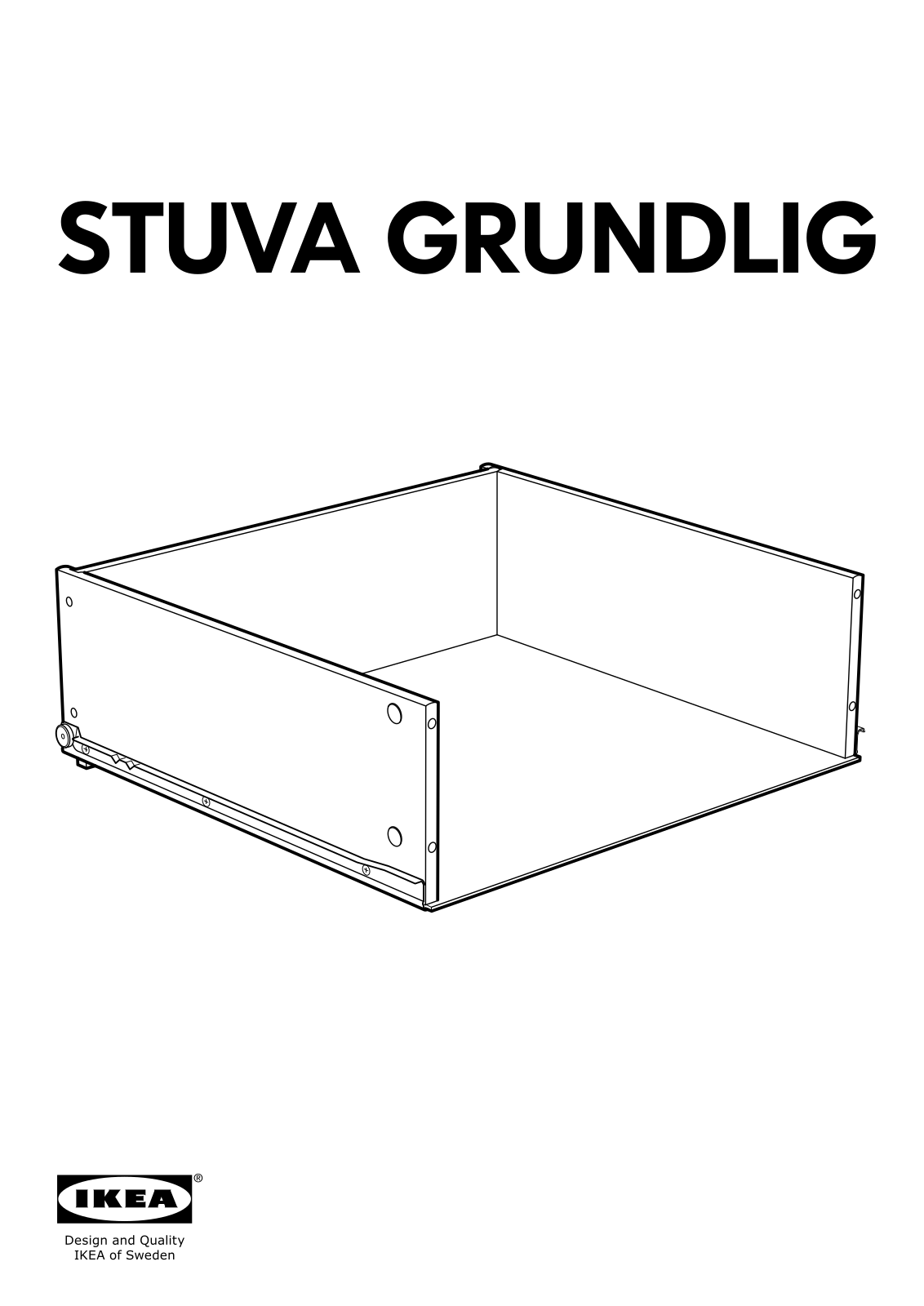 Ikea S49172033, S59172037, S79025804, S89180521, S89196230 Assembly instructions