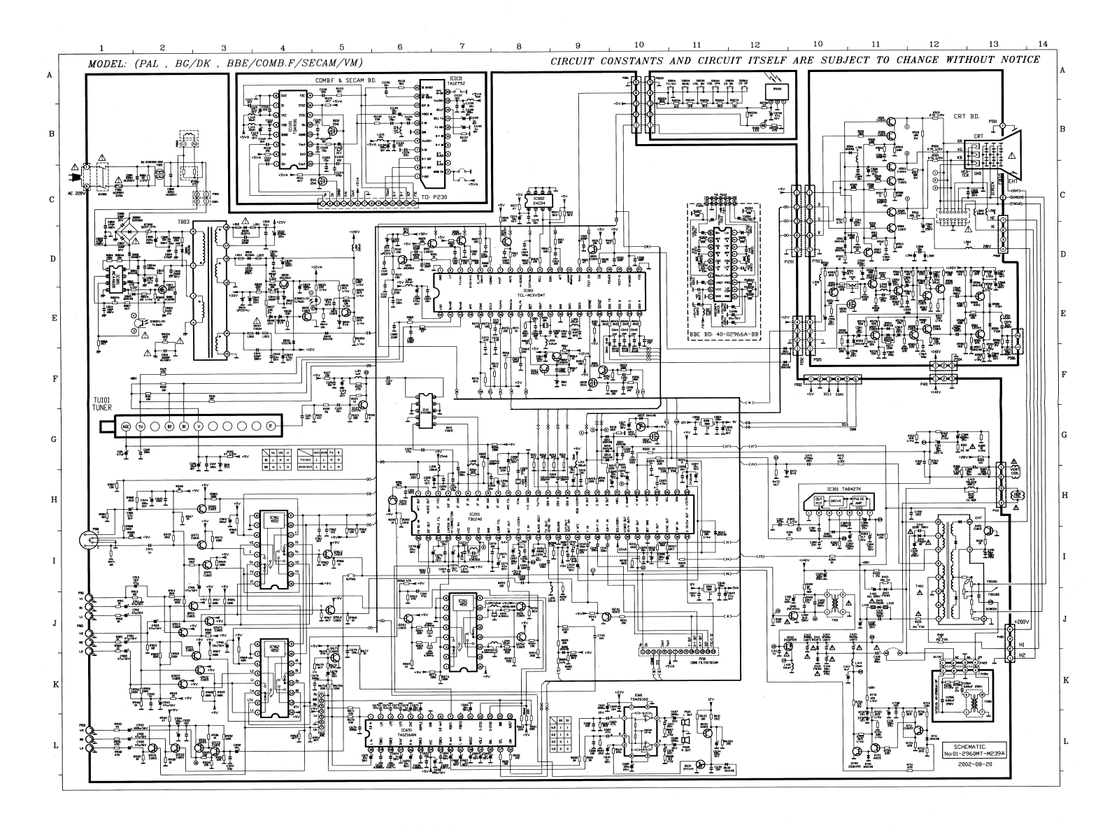 AVEST TCL 72ТЦ-02, 72ТЦ-02 Schematic 60