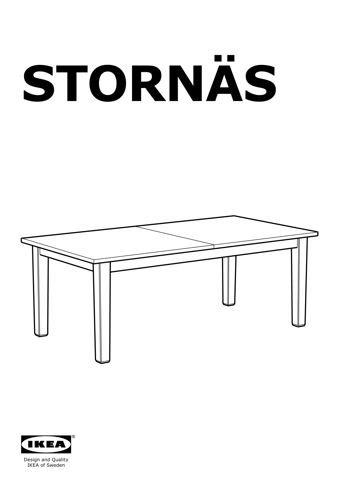 Ikea S79885771, S79917338, S09184354, 60152340, 40184945 Assembly instructions