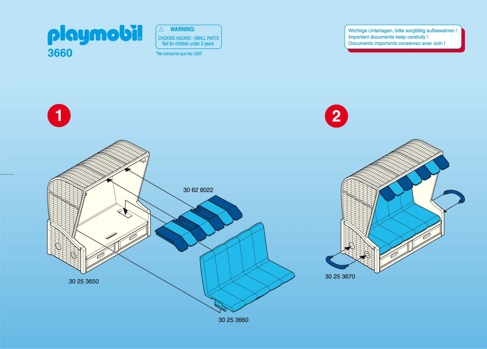 Playmobil 3660 Instructions