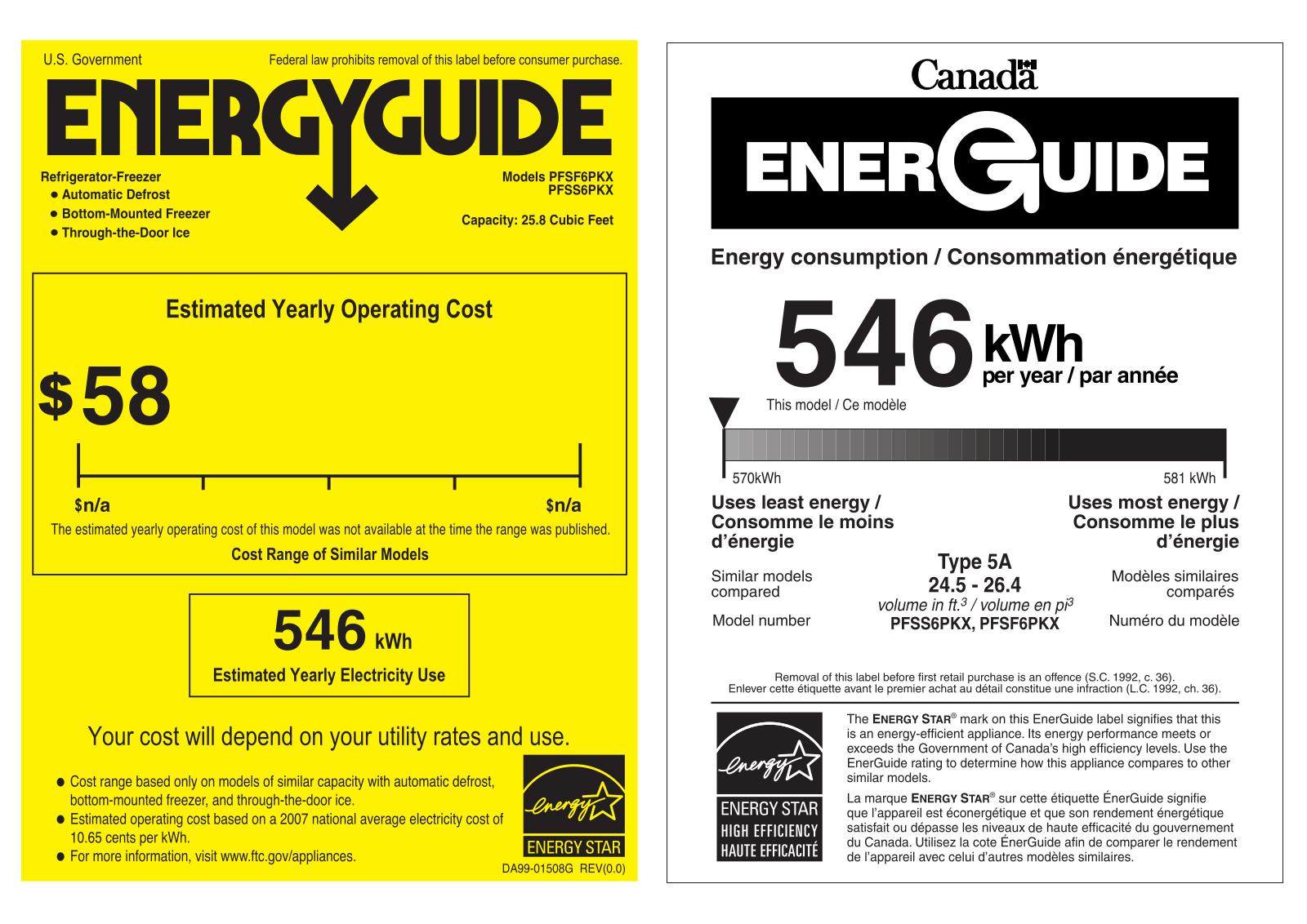 General Electric PFSF6PKXBB User Manual