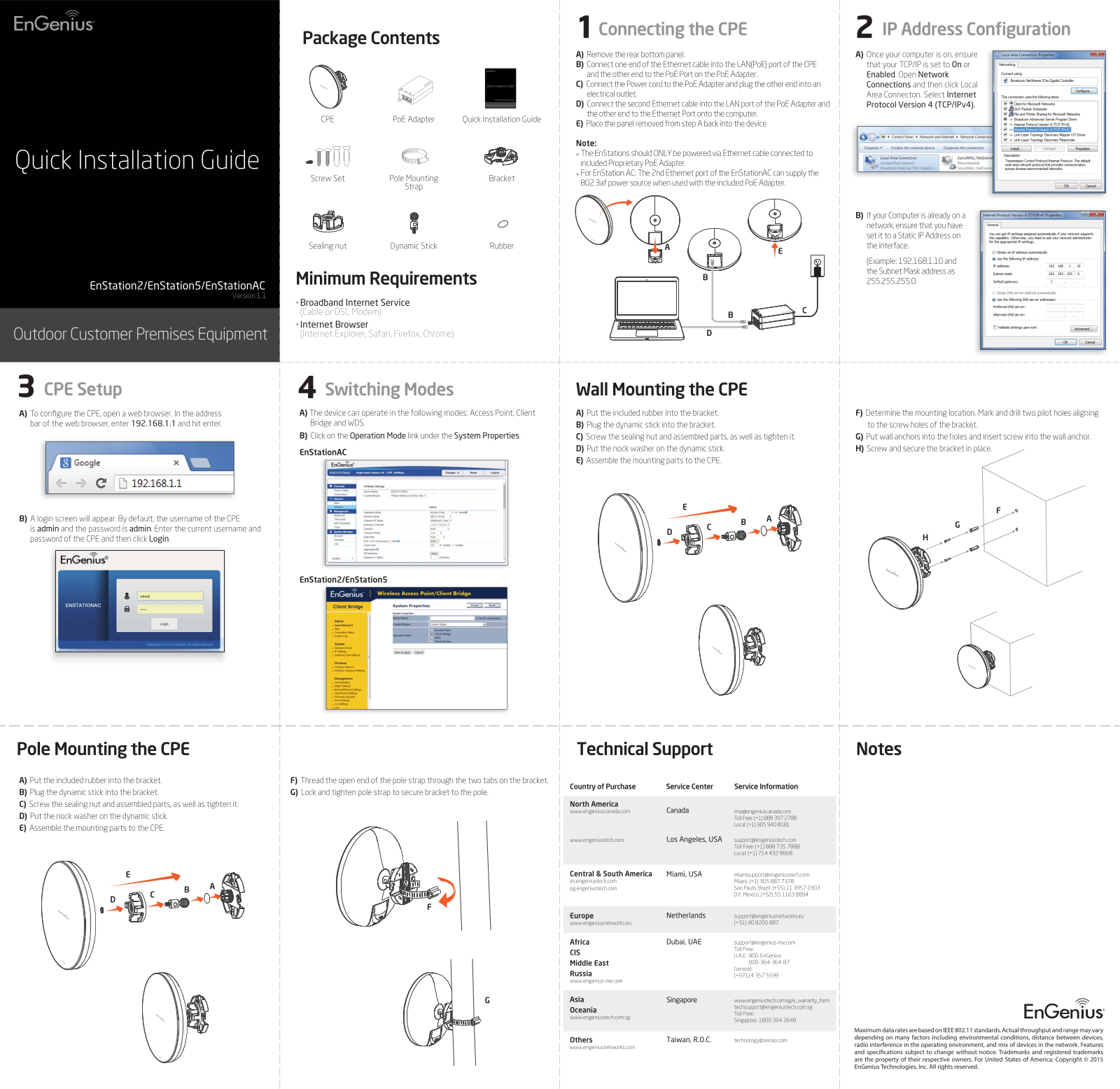 EnGenius EnStation5-AC, EnStationAC Quick guide