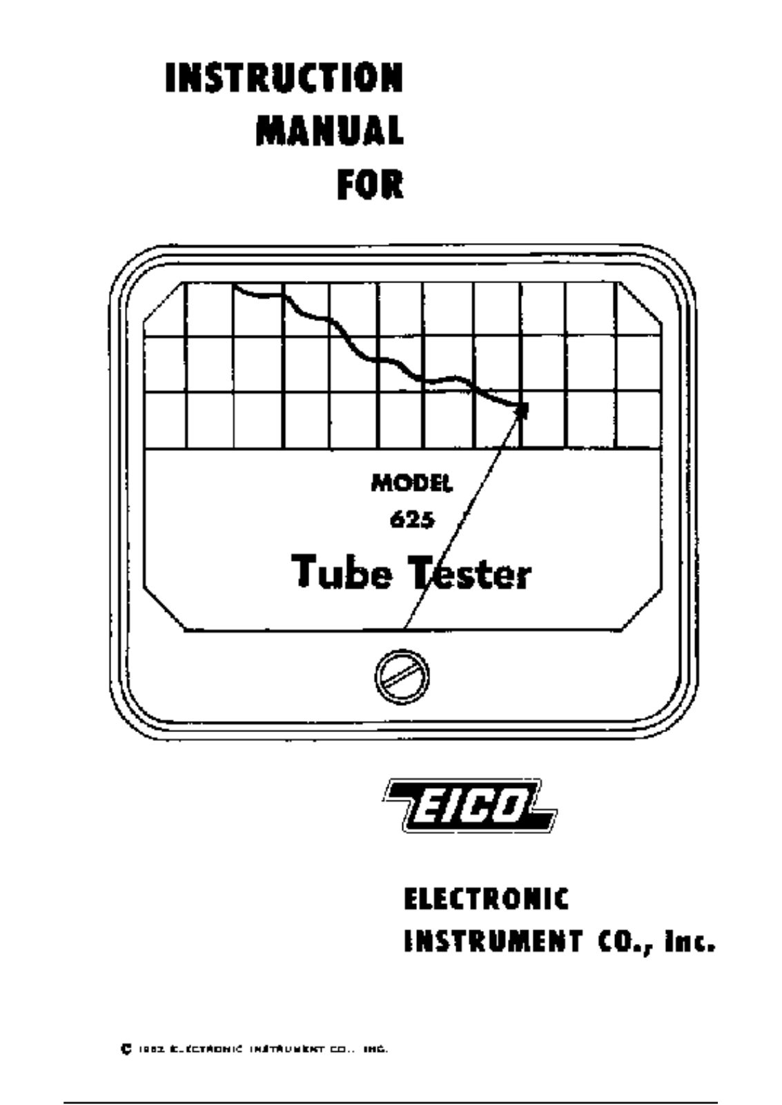 Eico 625 User Manual