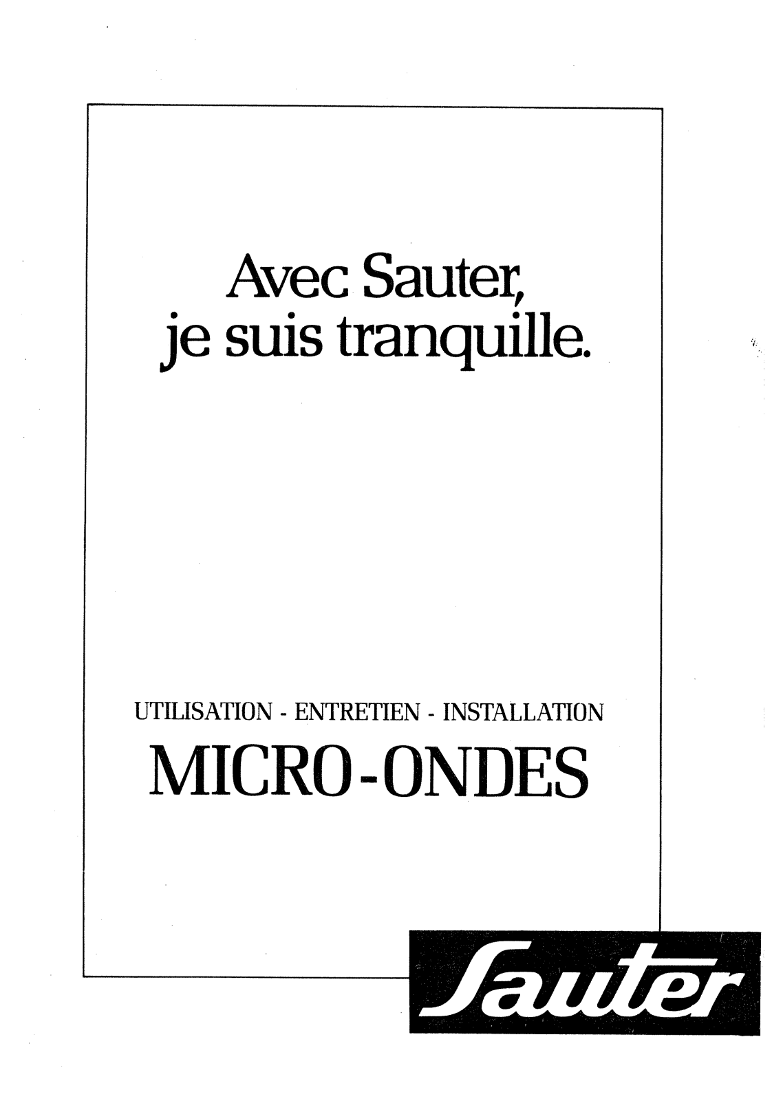 Sauter 3781MO, 3782MO User Manual