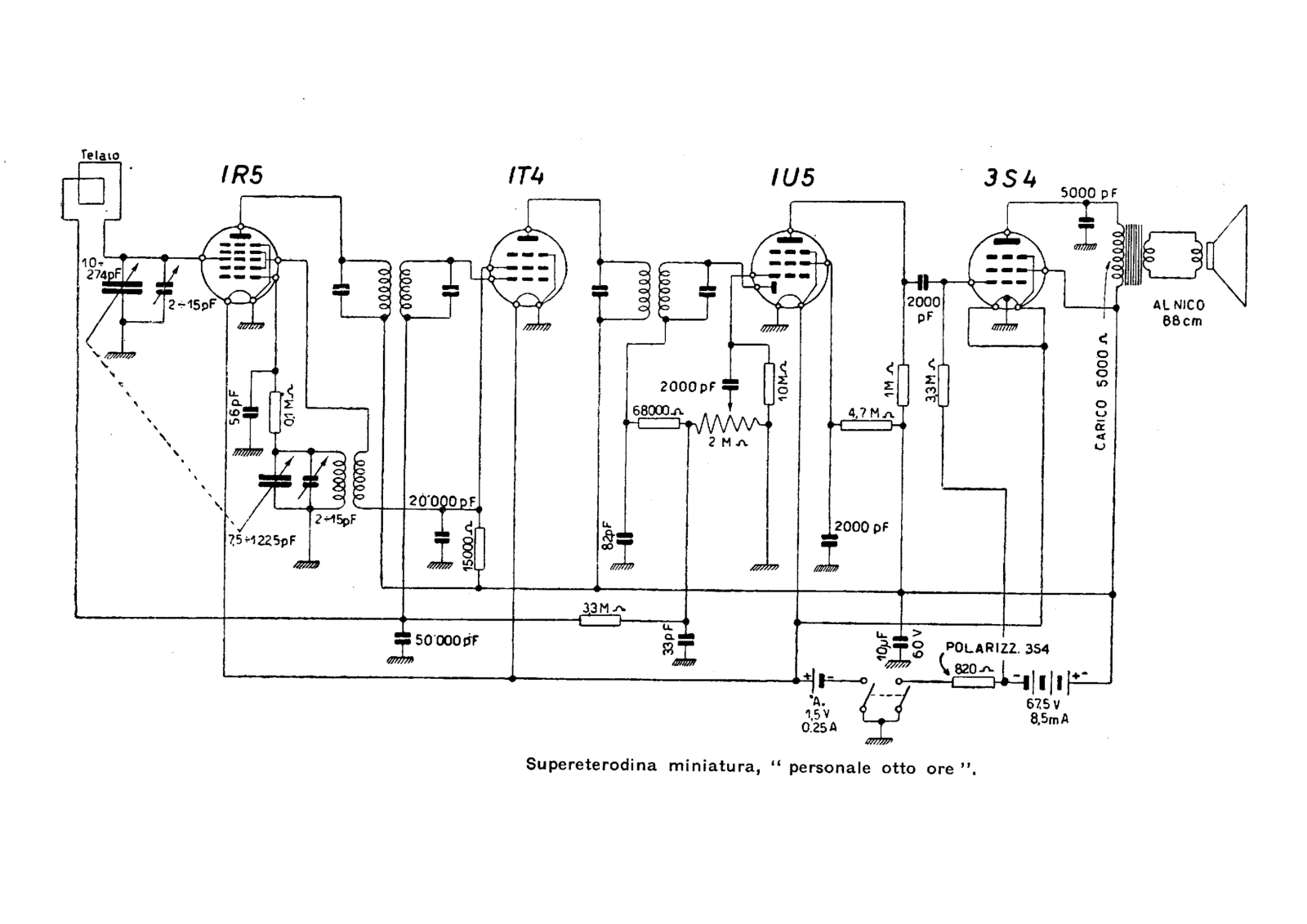 Olympic personale otto ore 2 schematic