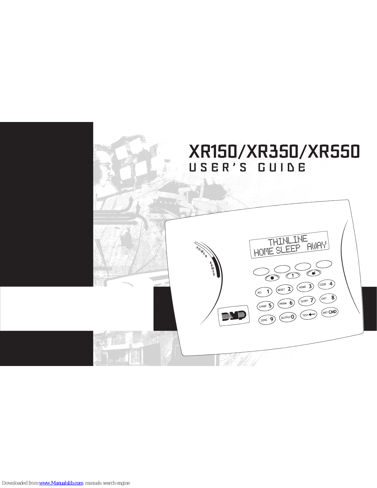 DMP Electronics XR150, XR350, XR550 User Manual