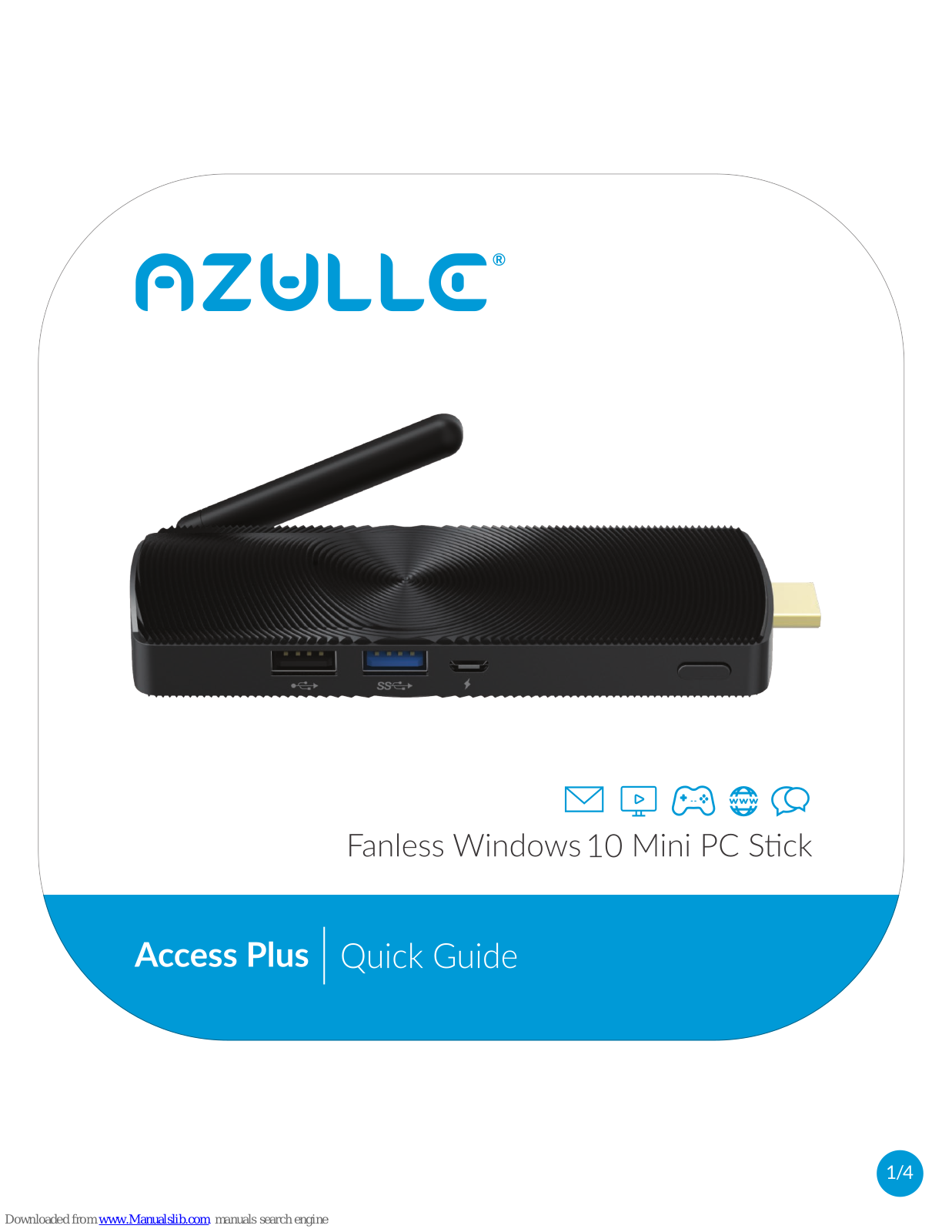 AZULLE ACCESS PLUS Quick Manual - ManualMachine.com