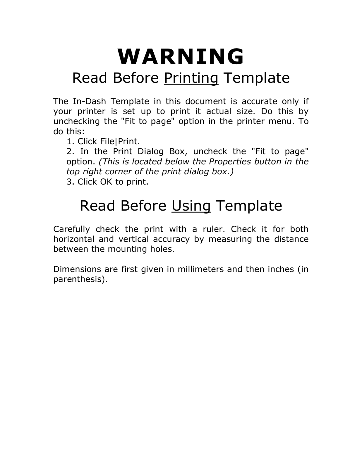 Eagle FM 5 Installation Notes