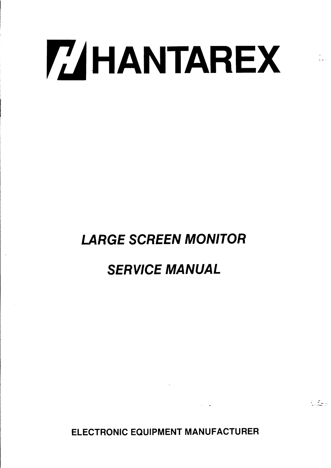 HANTAREX CT-9000 Schematic