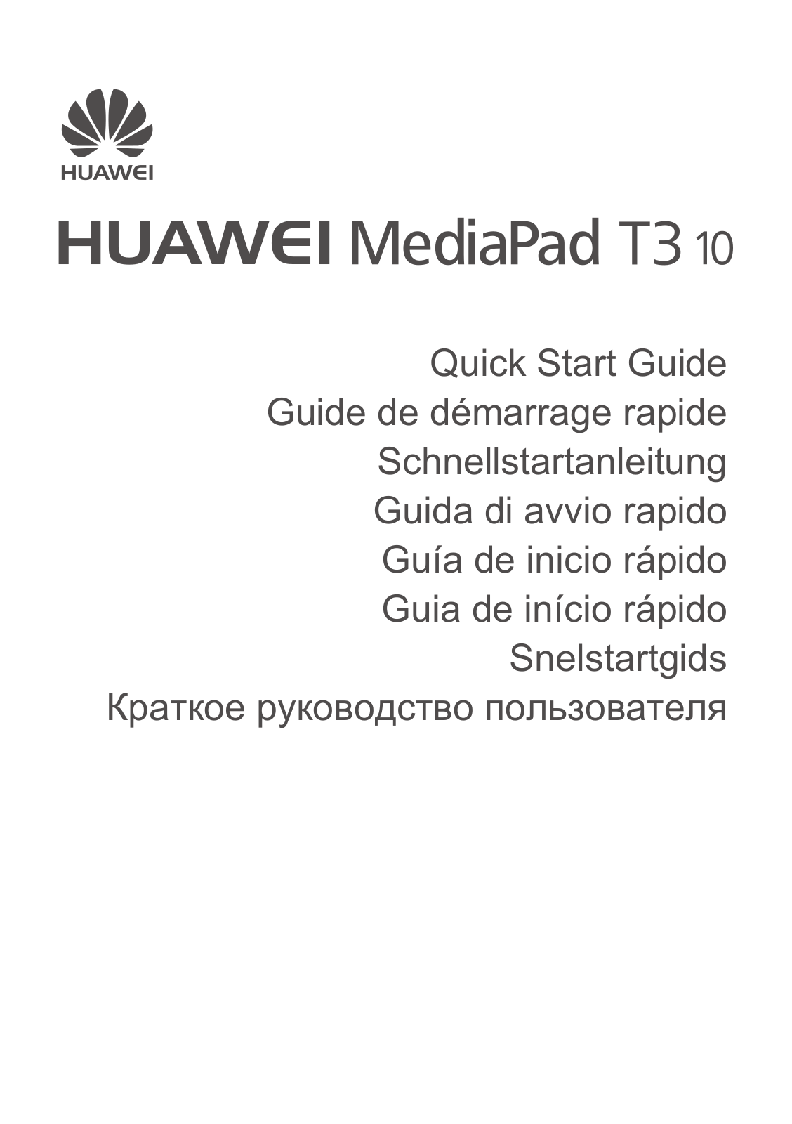 Huawei AGS-L09 User Manual