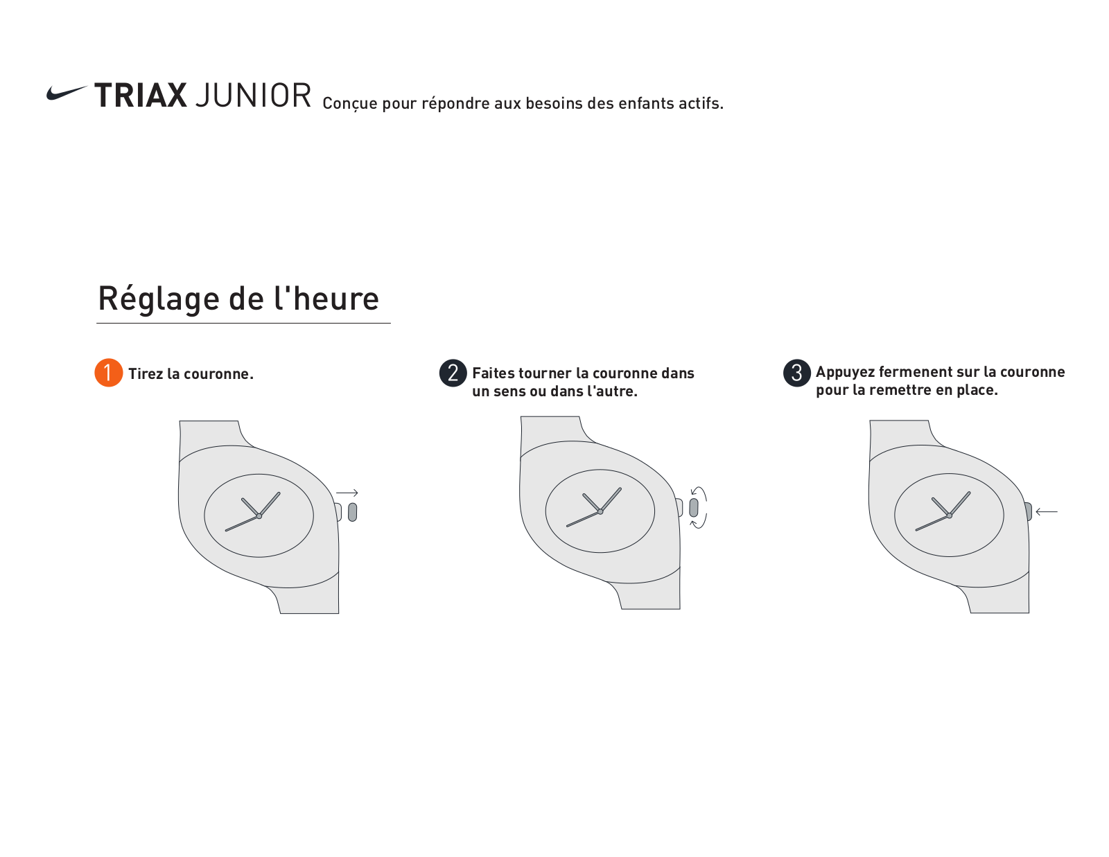 NIKE TRIAX JUNIOR User Manual - ManualMachine.com
