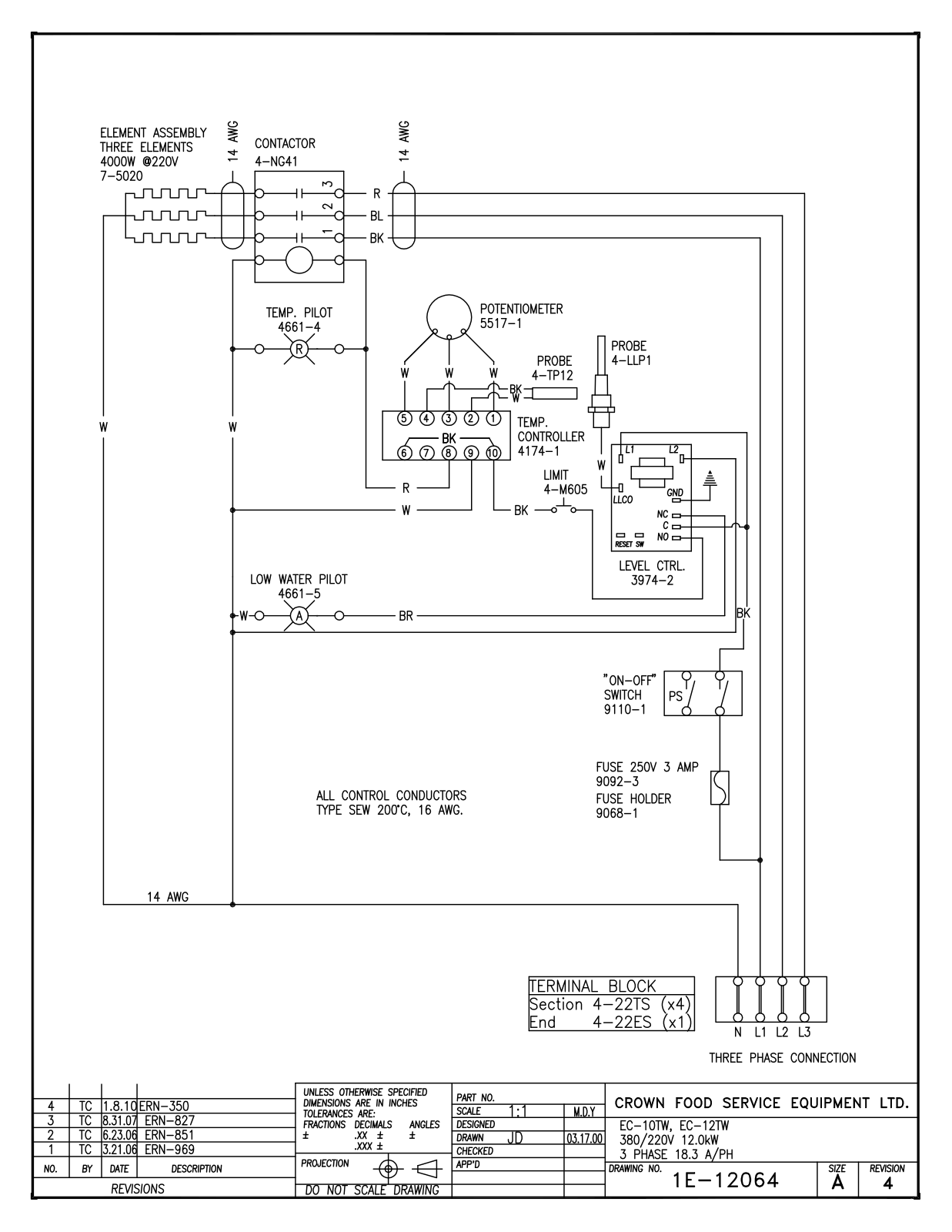 Intek EC-10TW, EC-12TW, ECT-10, ECT-12 Service Manual